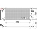 Kondensor, klimatanläggning DENSO - DCN05036