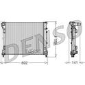 Kühler, Motorkühlung DENSO - DRM09160