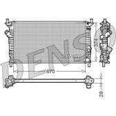 Kühler, Motorkühlung DENSO - DRM10074