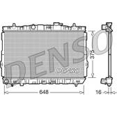 Kühler, Motorkühlung DENSO - DRM41001