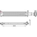 Kylare, motorkylning DENSO - DRM02042