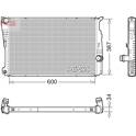 Kylare, motorkylning DENSO - DRM05006