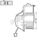 Pulseur d'air, ventilation habitacle DENSO - DEA05007