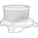 Pulseur d'air, ventilation habitacle DENSO - DEA06001