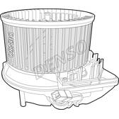 Pulseur d'air, ventilation habitacle DENSO - DEA07015