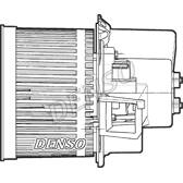 Pulseur d'air, ventilation habitacle DENSO - DEA09063