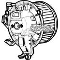 Pulseur d'air, ventilation habitacle DENSO - DEA12006