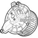 Pulseur d'air, ventilation habitacle DENSO - DEA12007