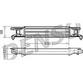 Radiador de aire de admisión DENSO - DIT01001