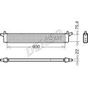 Radiador, refrigeración del motor DENSO - DRM50136