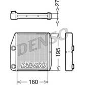 Radiateur chauffage DENSO - DRR09075