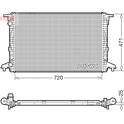 Radiateur DENSO - DRM02043