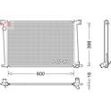 Radiateur DENSO - DRM05007