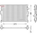 Radiateur DENSO - DRM10048
