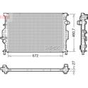 Radiateur DENSO - DRM10115