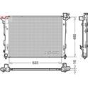 Radiateur DENSO - DRM41006