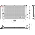 Radiateur DENSO - DRM50126