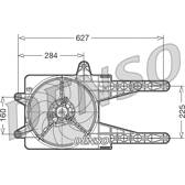 Radiator fan DENSO - DER09013