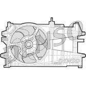 Radiator fan DENSO - DER09033