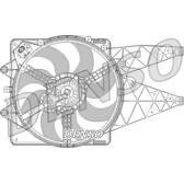 Radiator fan DENSO - DER09094