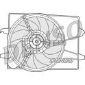 Radiator fan DENSO - DER10003