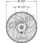 Radiator fan DENSO - DER21002