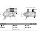 Startmotor (nio) DENSO - DSN1223
