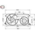 Ventilateur moteur DENSO - DER10009