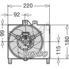 Ventilateur (refroidissement moteur) DENSO - DER16003