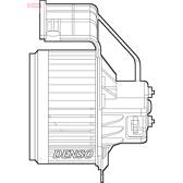 Ventilation habitacle DENSO - DEA23020