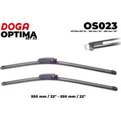 Bosch Aerotwin A933S – Balais D'Essuie-Glace Plats Avant 550 Mm / 550 Mm, Paire Pour Audi A4, A6, Mercedes C, Etc.