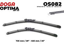 Conjunto de 2 escova de limpa - vidros