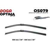 Set di 2 spazzole tergicristallo DOGA - OS079