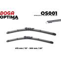 Pair of wiperblades DOGA - OS001