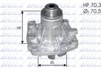 Vattenpump, motorkylning
