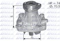 Vattenpump, motorkylning
