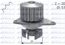 Vattenpump, motorkylning