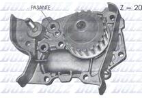 Vattenpump, motorkylning