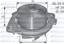 Waterpomp, motorkoeling