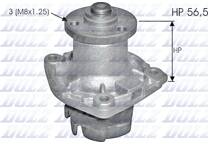 Waterpomp, motorkoeling