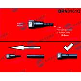 Schlauchanschluss (Kraftstoffschlauch) Dr.Motor Automotive - DRM0161Q