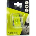 Brassard giallo riflettente 4 LED rosso DRESCO - 5250030