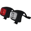 Uppladdningsbart LED-ljusset (USB-utgång) - Fram vit, bakre röd - Dresco DRESCO - 5251211