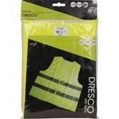Gilet de sécurité réfléchissant jaune taille junior DRESCO - 5250011