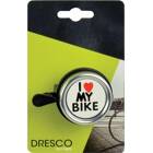 Sonnette de vélo I love my bike DRESCO - 5250107