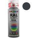 Peinture Acrylique - RAL 7016 Gris anthracite brillant - 400 ml DUPLI COLOR - 363511