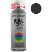 Peinture Acrylique - RAL 7021 Gris noir semi brillant - 400 ml DUPLI COLOR - 366314