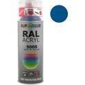 Peinture Acrylique - RAL 5005 Bleu sécurité brillant - 400 ml DUPLI COLOR - 710216