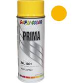 Peinture Prima - RAL 1021 Jaune colza brillant - 400 ml DUPLI COLOR - 788734