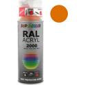 Pintura acrílica - RAL 2000 Amarillo naranja brillante - 400 ml DUPLI COLOR - 349539